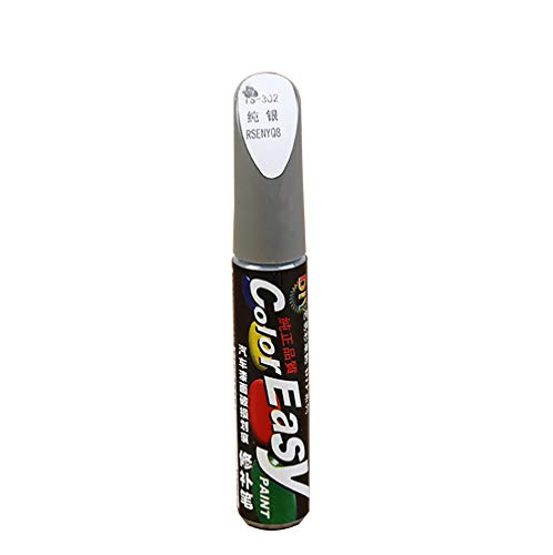 Rotulador para reparación de arañazos superficiales de la pintura del coche, color plateado (1 unidad) Rotulador para reparación de arañazos superficiales de la pintura del coche, color plateado (1 unidad)