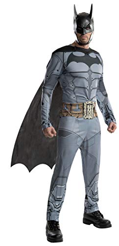 Rubies Disfraz de la Marca Batman de DC (Arkham City), para Hombre, tamaño Mediano, Pecho: 96 – 100, Cintura: 76 – 86, Entrepierna: 83