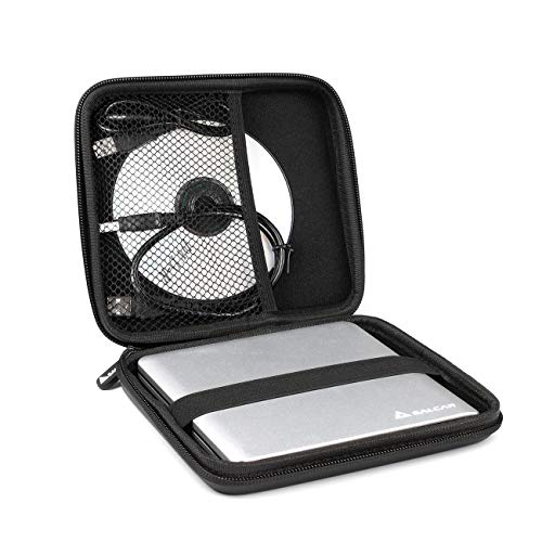 Salcar - Estuche Protector Universal Funda de Superficie Dura para Unidades de reproducción Interna y externas para Apple & DVD CD BLU Ray Grabador Externo HDD Disco Duro universales Quemar DVD Salcar - Estuche Protector Universal Funda de Superficie Dura para Unidades de reproducción Interna y externas para Apple & DVD CD BLU Ray Grabador Externo HDD Disco Duro universales Quemar DVD