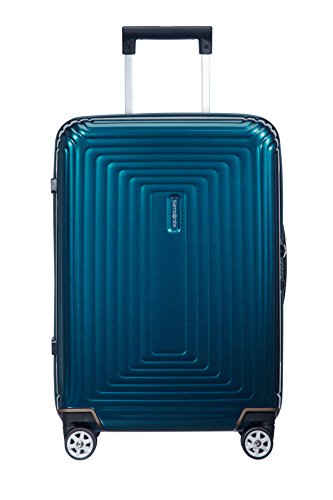 Samsonite Neopulse - Spinner S (Ancho: 23 cm) Equipaje de Mano, 55 cm, 44 L, Azul (Metallic Blue)