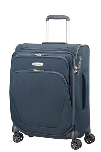 Samsonite Spark SNG - Spinner S Equipaje de Mano con Bolsillo Superior, 55 cm, 43 L, Azul (Blue)