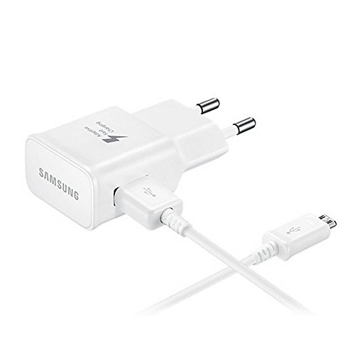 Samsung EP-TA20EWE - Cargador con cable de datos para Samsung Galaxy S6 Edge, color blanco