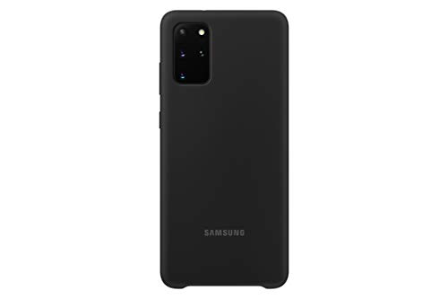 Samsung - Funda de silicona para Galaxy S20 + 5G, negro