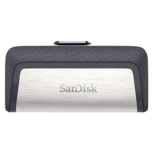 SanDisk Memoria Flash USB 256 GB para tu smartphone Android - Ultra Dual DriveType-C - USB 3.1