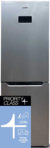 Sauber - Frigorífico Combi Serie 3-185I Tecnología NOFROST - Eficiencia energética: A++ - 185x60cm - ENTREGA EN DOMICILIO Sauber - Frigorífico Combi Serie 3-185I Tecnología NOFROST - Eficiencia energética: A++ - 185x60cm - ENTREGA EN DOMICILIO
