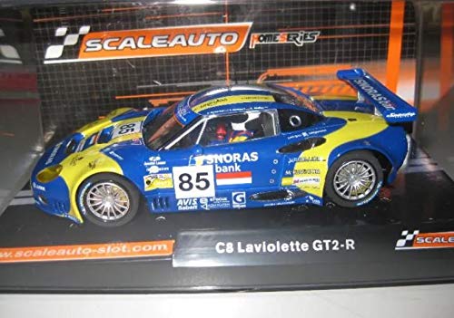 Scaleauto SC-6051R C8 Laviolette GT2R Spyder 24h Le Mans 2008 n.94