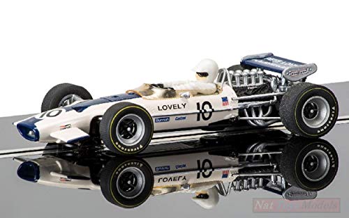Scalextric C3707 Lotus 49 Pete Lovely 1970 1:32 MODELLINO Die Cast Model Compatible con