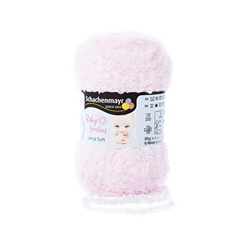 Schachenmayr Hilos para Tejer A Mano Baby Smiles Lenja Soft, 25G Rosa