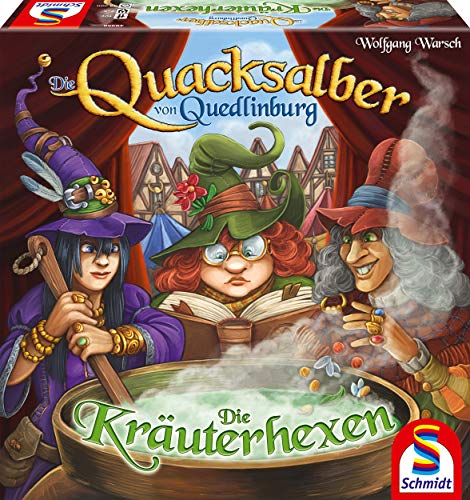 Schmidt Spiele 49358 Die Quacksalber Von Quedlinburg Die KräuterBruen, ampliación al Juego de Conocimiento el año 2018, Multicolor Schmidt Spiele 49358 Die Quacksalber Von Quedlinburg Die KräuterBruen, ampliación al Juego de Conocimiento el año 2018, Multicolor