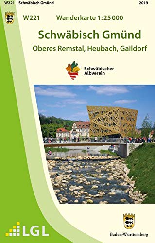 Schwäbisch Gmünd 1:25 000: Oberes Remstal, Heubach, Gaildorf