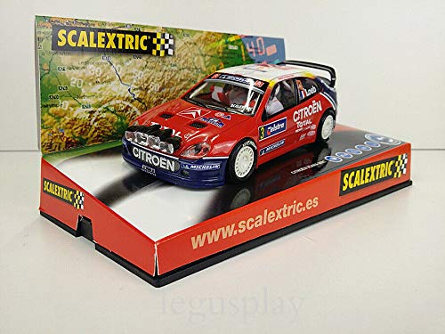 SCX Scalextric Slot Car 6171 Compatible Citroën Xsara WRC World Champion Loeb Nº3