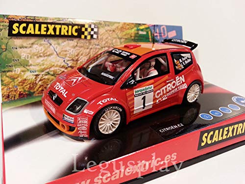 SCX Slot Scalextric 6166 Citroen C2 JWRC M.Fuster / J.V.Medina