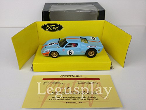 SCX Slot Scalextric 8394.09 Ford GT40 Vintage - Edición Limitada SCX Slot Scalextric 8394.09 Ford GT40 Vintage - Edición Limitada