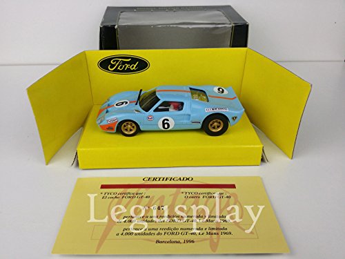 SCX Slot Scalextric 8394.09 Ford GT40 Vintage - Edición Limitada