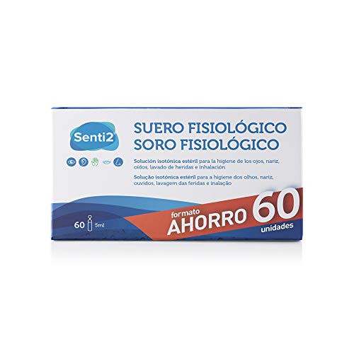 Senti2, Suero fisiológico - 60 monodosis Senti2, Suero fisiológico - 60 monodosis