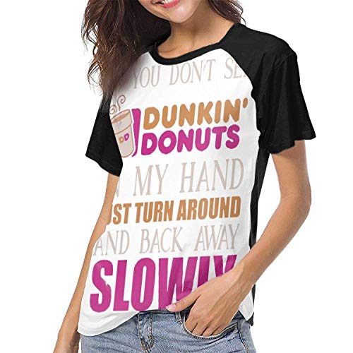 shenguang Si no Ves Dunkin-Donut en mi Mano Camiseta Femenina Transpirable shenguang Si no Ves Dunkin-Donut en mi Mano Camiseta Femenina Transpirable