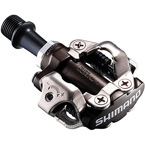 Shimano PDM540L - Pedales M-540 Spd, color negro