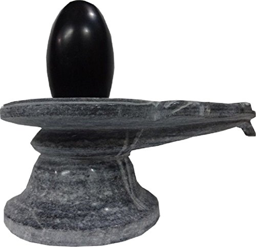 Shiva Linga - Black Stone Statue •Material: Black Stone Statue •Dimensions: 25,4 cm •Shipping Worldwide •Manufacturer warranty will not apply. Please review Amazon’s return policy, which usually offers free returns within 30 days of receipt.