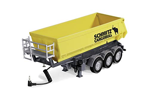 SIKU Control Volquete-Remolque de 3 Ejes, Color Amarillo (Sieper GmbH 6734) SIKU Control Volquete-Remolque de 3 Ejes, Color Amarillo (Sieper GmbH 6734)