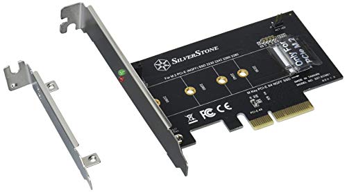 Silverstone SST-ECM21 - SuperSpeed Tarjeta PCI-E Express x4 a M.2 (NGFF)