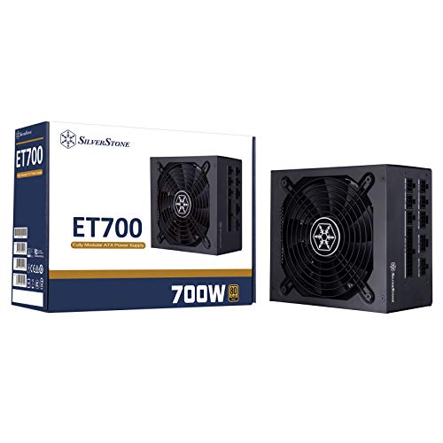 Silverstone SST-ET700-MG - Fuente de alimentación Strider Essential 750W, ATX, Modular, 80Plus Gold, Baja sonoridad 140mm Silverstone SST-ET700-MG - Fuente de alimentación Strider Essential 750W, ATX, Modular, 80Plus Gold, Baja sonoridad 140mm