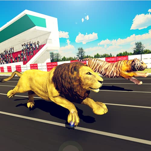 simulador de carreras de animales salvajes: juego de carreras de derby de zoológico para niños