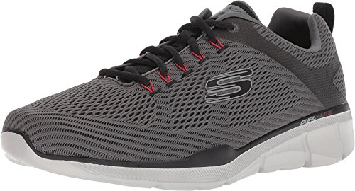 Skechers Equalizer 3.0, Zapatillas Hombre, Negro (CCBK Black Mesh/PU/Trim), 45 EU Skechers Equalizer 3.0, Zapatillas Hombre, Negro (CCBK Black Mesh/PU/Trim), 45 EU