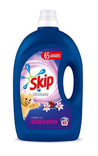 Skip - Ultimate Triple Poder Detergente Líquido Fragancia Mimosín, 65 Lavados