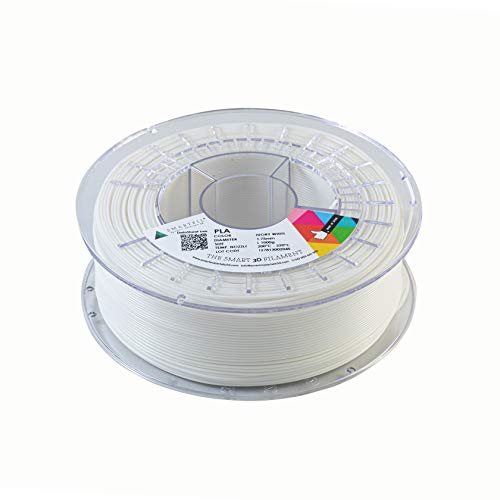 Smartfil PLA, 1.75 mm, Ivory White, 1000g Filamento para Impresión 3D de Smart Materials 3D Smartfil PLA, 1.75 mm, Ivory White, 1000g Filamento para Impresión 3D de Smart Materials 3D