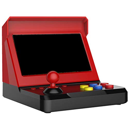 SNOWINSPRING Una Nueva Consola de Juegos Retro Arcade con Consola de Juegos 9800 Incorporada, Tarjeta de Juego de 32 GB, Dos Manijas de Juego