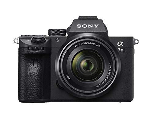 Sony Alpha 7 III - Cámara evil de fotograma completo con objetivo Zoom Sony 28-70mm f/3.5-5.6 (Enfoque automático 0.02s, estabilización de imagen óptica de 5 ejes, 4K HLG, mayor duración de Batería) Sony Alpha 7 III - Cámara evil de fotograma completo con objetivo Zoom Sony 28-70mm f/3.5-5.6 (Enfoque automático 0.02s, estabilización de imagen óptica de 5 ejes, 4K HLG, mayor duración de Batería)