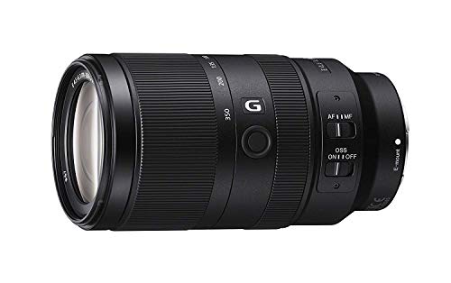 Sony SEL70350G, Objetivo de Montura E (Supertele Objetivo G F4.5-6.3 OSS con Rango de Ampliación 5X, Motor Lineal de Baja Vibración, SteadyShot Óptico, Resistente al Polvo y Humedad) Sony SEL70350G, Objetivo de Montura E (Supertele Objetivo G F4.5-6.3 OSS con Rango de Ampliación 5X, Motor Lineal de Baja Vibración, SteadyShot Óptico, Resistente al Polvo y Humedad)