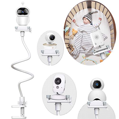 Soporte para Vigilabebes Universal | Soporte para Cámara Monitor de Bebé Ajustable sin Perforación | Compatible con la Mayoría de Monitores de Bebé Soporte para Vigilabebes Universal | Soporte para Cámara Monitor de Bebé Ajustable sin Perforación | Compatible con la Mayoría de Monitores de Bebé