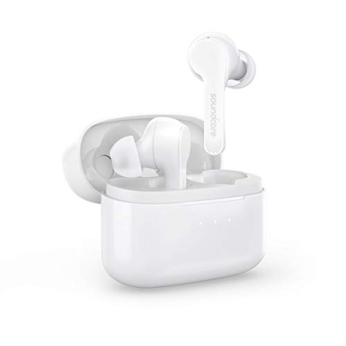 Soundcore Liberty Air Auriculares inalámbricos con Estuche de Carga, Bluetooth 5, Tiempo de reproducción de 20 Horas, Control táctil, Sonido Mejorado con grafeno Soundcore Liberty Air Auriculares inalámbricos con Estuche de Carga, Bluetooth 5, Tiempo de reproducción de 20 Horas, Control táctil, Sonido Mejorado con grafeno