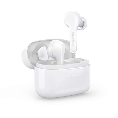 Soundcore Liberty Air Auriculares inalámbricos con Estuche de Carga, Bluetooth 5, Tiempo de reproducción de 20 Horas, Control táctil, Sonido Mejorado con grafeno