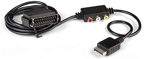 Speedlink TRACS - Cable euroconector de vídeo y audio, color negro