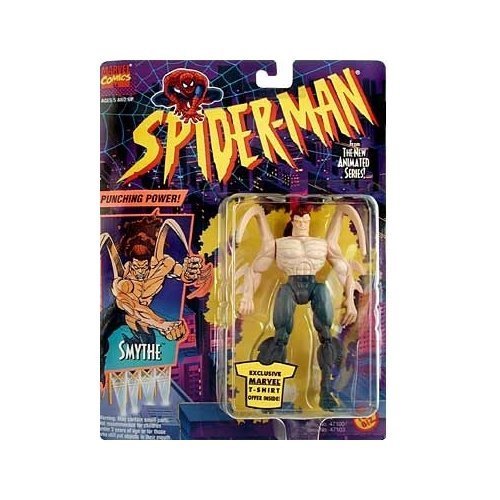 Spider-Man The Animated Series Villain SMYTHE 5" Action Figure (1994 ToyBiz) by Toy Biz