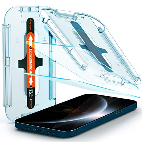 Spigen EZ Fit Protector Pantalla para iPhone 12 Pro MAX - 2 Unidades