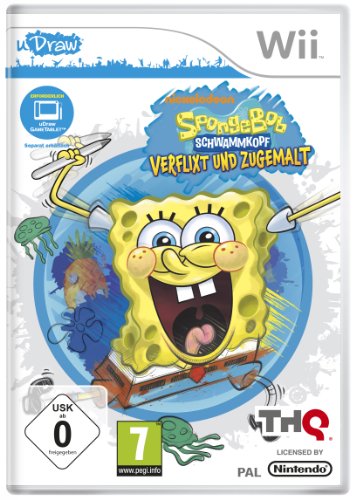 SpongeBob Schwammkopf: Verflixt und zugemalt (uDraw Game Tablet erforderlich) [Importación alemana]