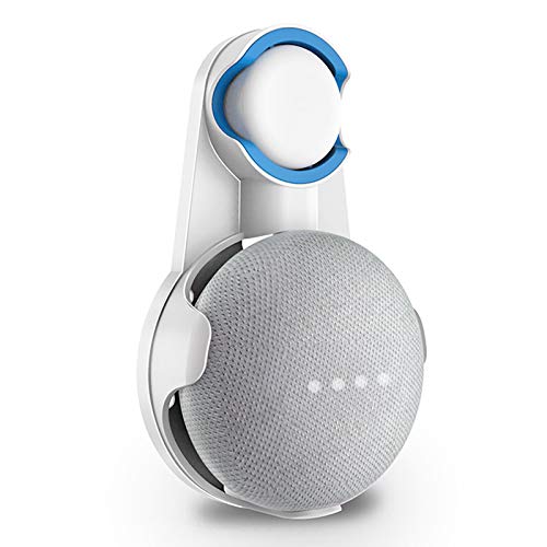 SPORTLINK Soporte de Pared para Google Nest Mini (2.ª generación), Wall Mount Compatible with Google Home Mini (1st Generation), Manejo de Cable Incorporado (Blanco) SPORTLINK Soporte de Pared para Google Nest Mini (2.ª generación), Wall Mount Compatible with Google Home Mini (1st Generation), Manejo de Cable Incorporado (Blanco)