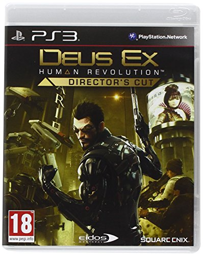 Square Enix Deus Ex: Human Revolution Director"s Cut, PS3 PlayStation 3 vídeo - Juego (PS3, PlayStation 3, RPG (juego de rol), M (Maduro))