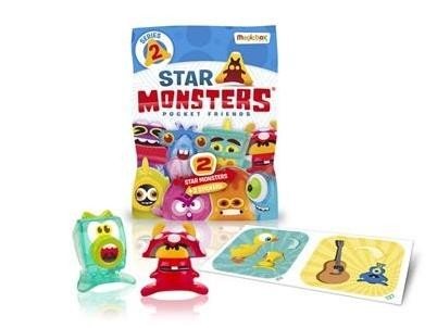Star Monster serie 2 - 2 fig+2 stickers