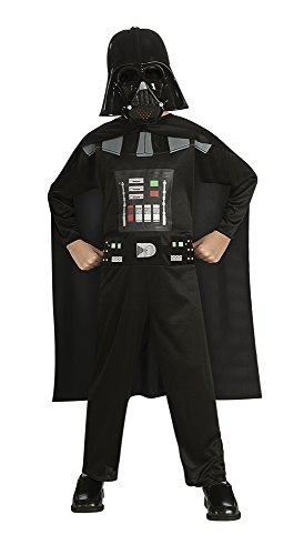 Star Wars - Disfraz de Darth Vader para niño, Talla L infantil 8-10 años (Rubie'S 881660-L)