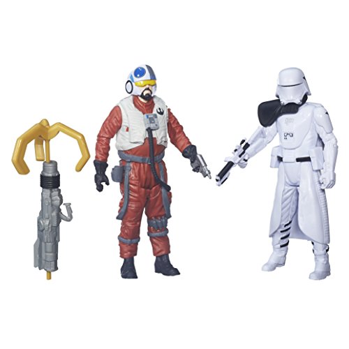 Star Wars El Despertar de la Fuerza Figuras de Sidon Ithano y Primer Oficial Quiggold, 9,53 cm, 2 Unidades