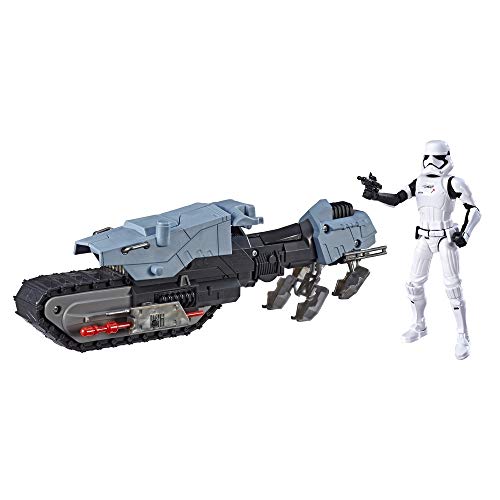 Star Wars - Figura con vehículo Treadspeeders Primera Orden (Hasbro E3030EU4) Star Wars - Figura con vehículo Treadspeeders Primera Orden (Hasbro E3030EU4)