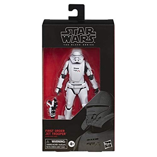 Star Wars - Figura de acción de Soldado Jet de la Primera Orden de Black Series (Hasbro E4080EL2)