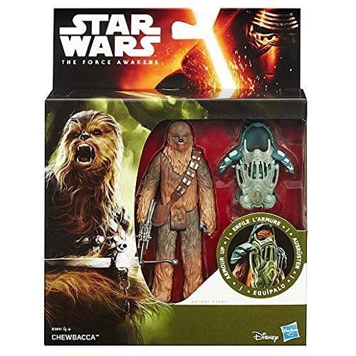 Star Wars Hasbro – B3891 The Force Awakens – Chewbacca – Figura 9 cm + Armadura