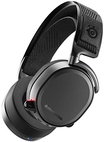 SteelSeries Arctis Pro Wireless - Auriculares de Juego inalámbricos (2,4 G y Bluetooth), Negro