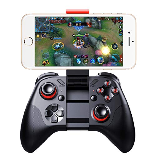 STHfficial Gamepad Teléfono Joypad Bluetooth Android Joystick PC Control Remoto Inalámbrico VR Game Pad para VR Smartphone Smart TV