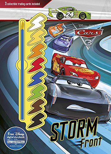 Storm Front: 3 Collectible Trading Cards Included (Disney Pixar Cars 3)